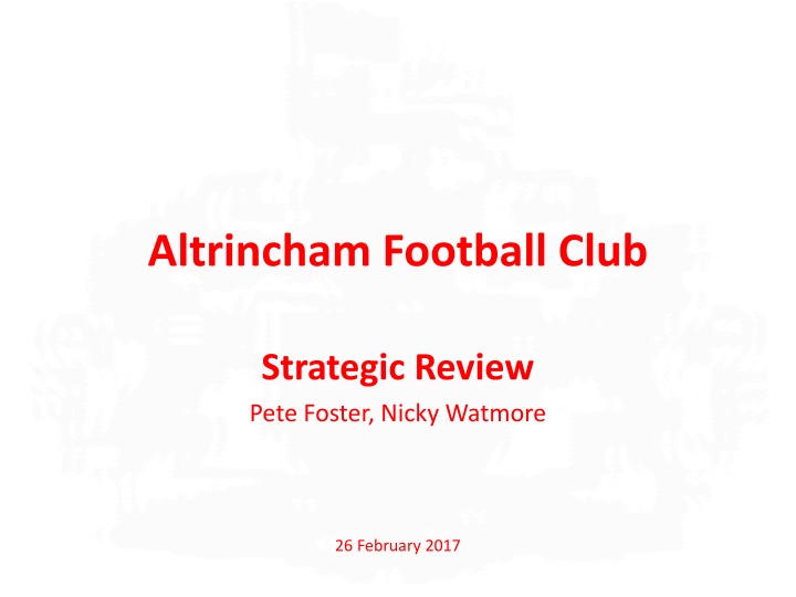 altrincham football club