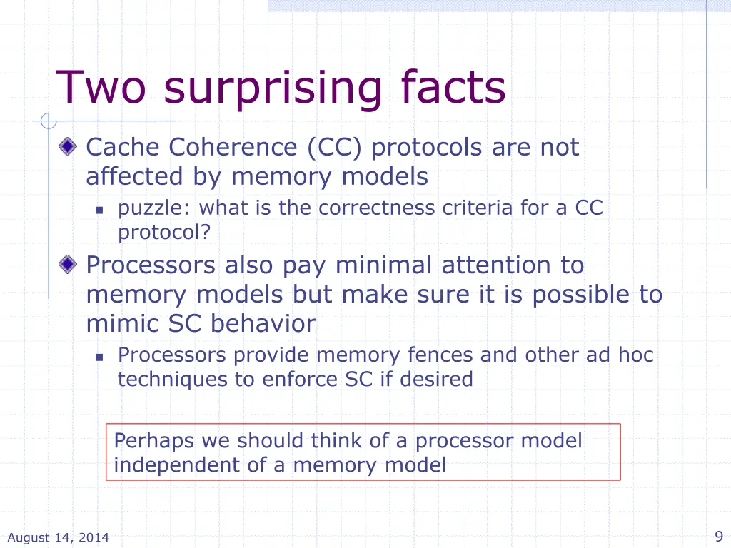 two surprising facts