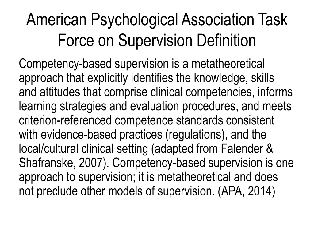 american psychological association task force