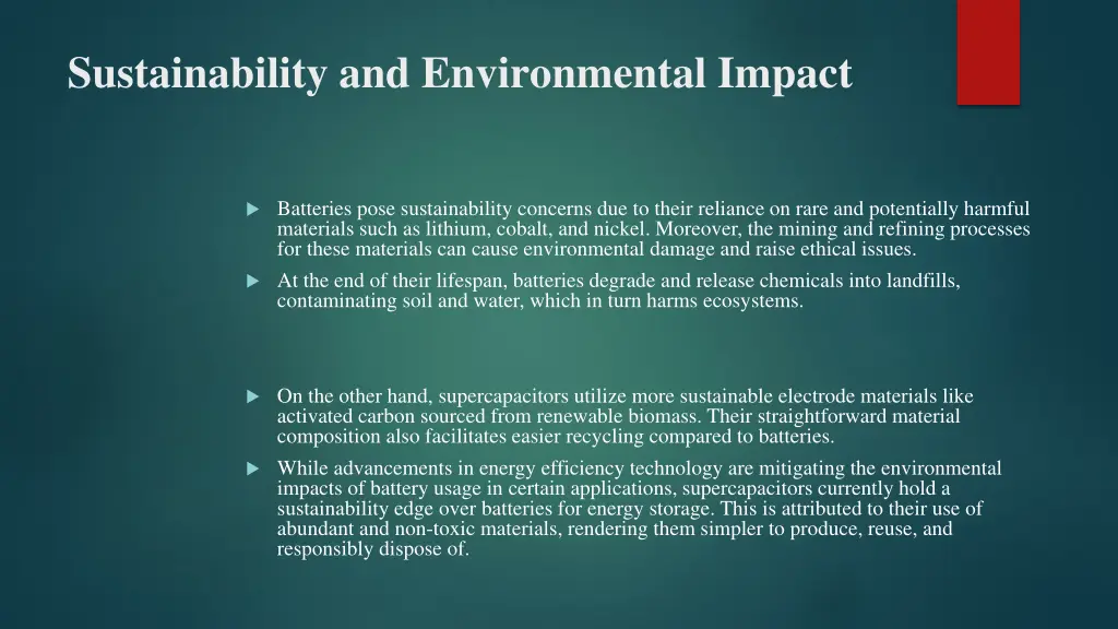 sustainability and environmental impact
