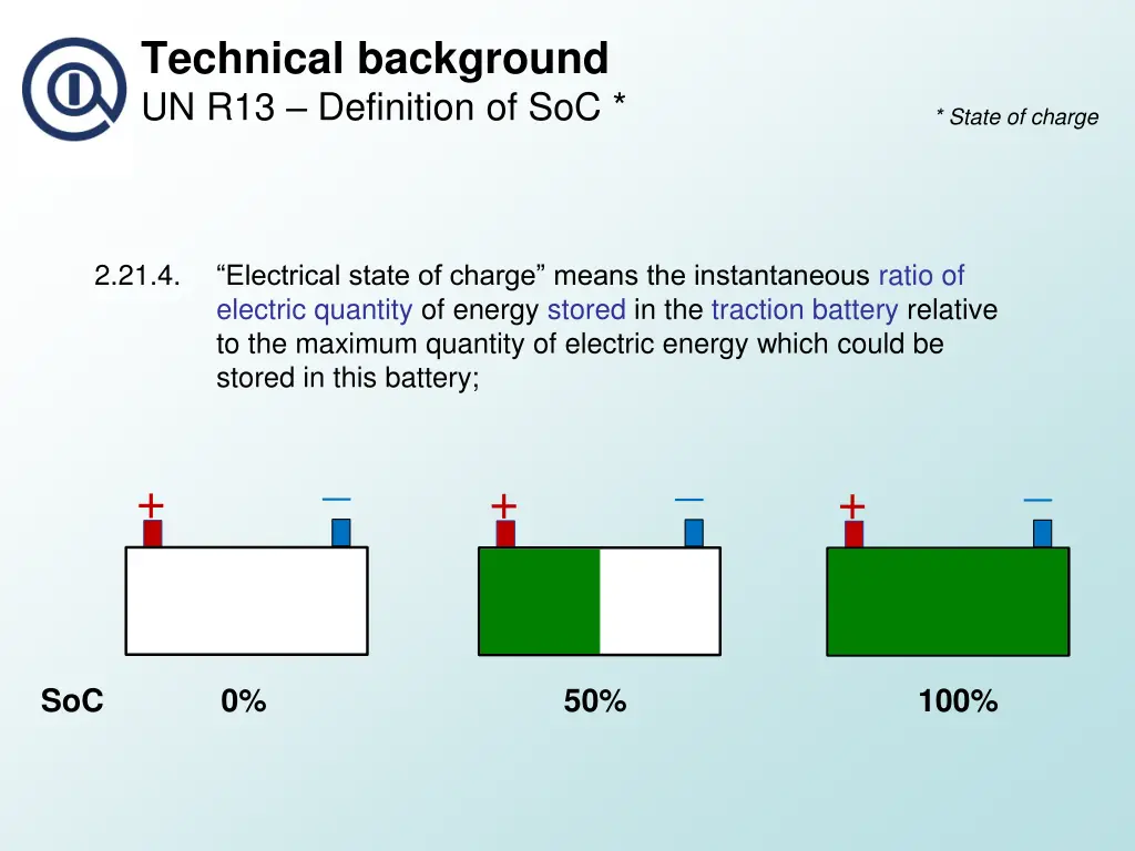 technical background un r13 definition of soc