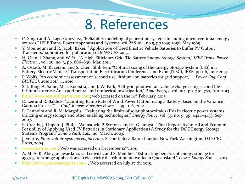 8 references