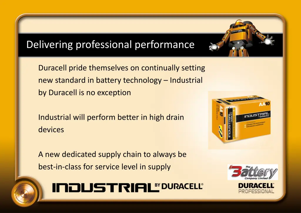 delivering professional performance