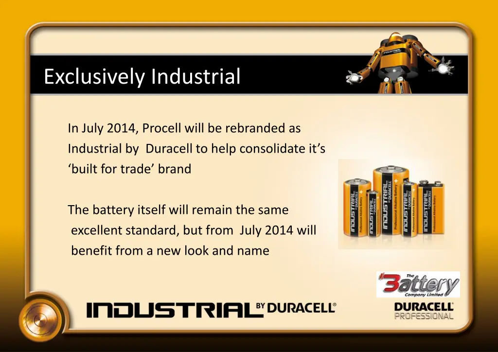 exclusively industrial