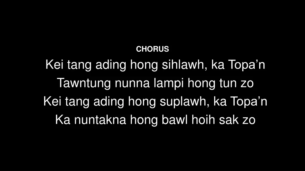 chorus 2