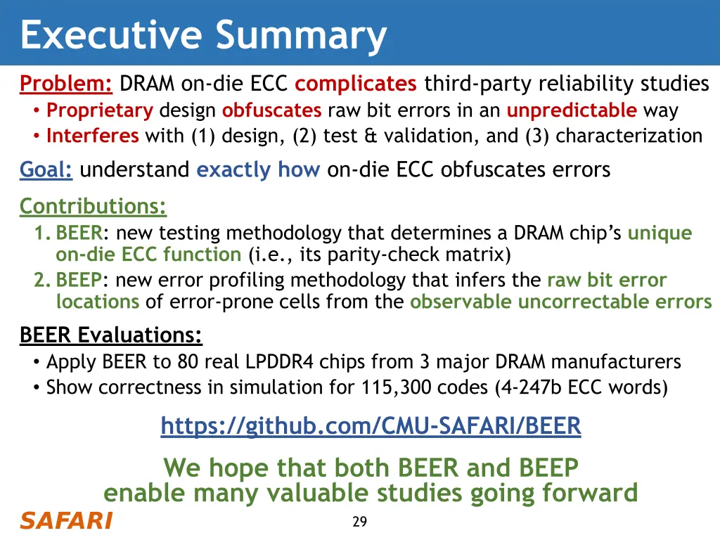 executive summary 1