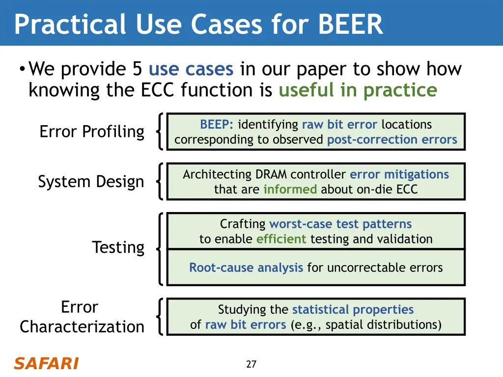 practical use cases for beer