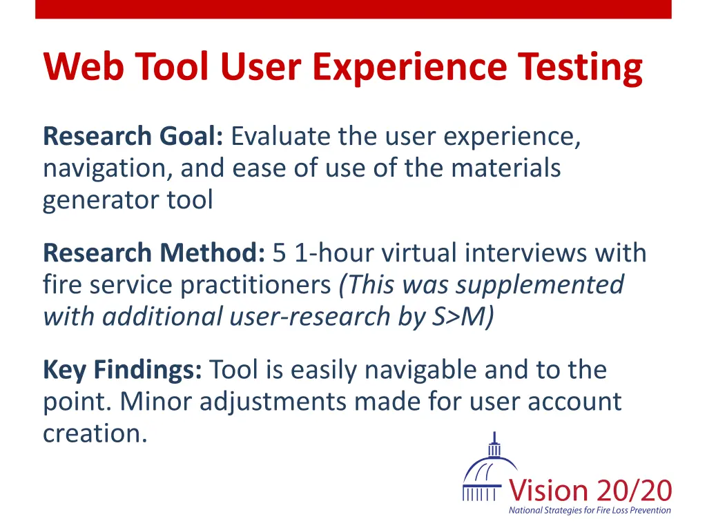 web tool user experience testing