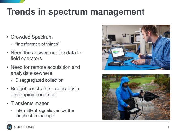 trends in spectrum management