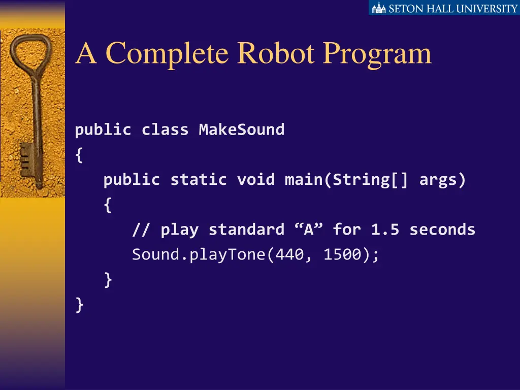 a complete robot program 2