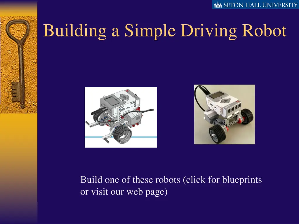 building a simple driving robot