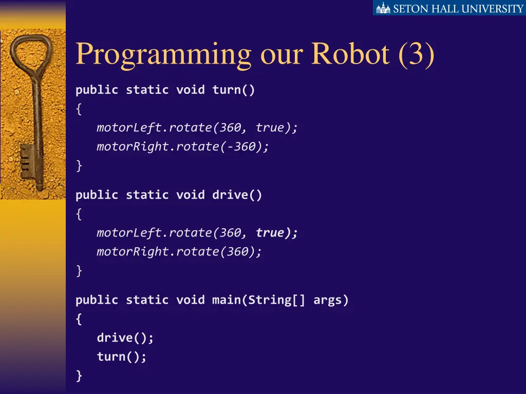 programming our robot 3