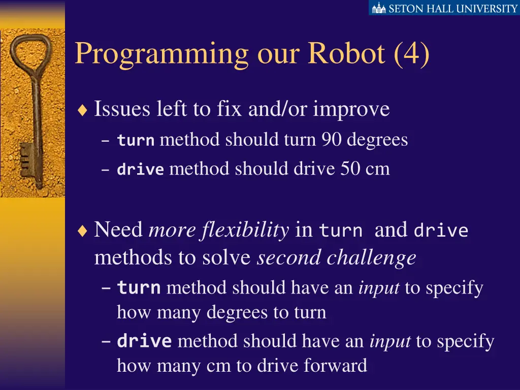 programming our robot 4