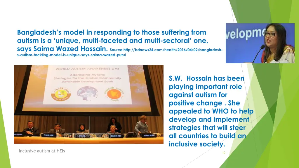 bangladesh s model in responding to those