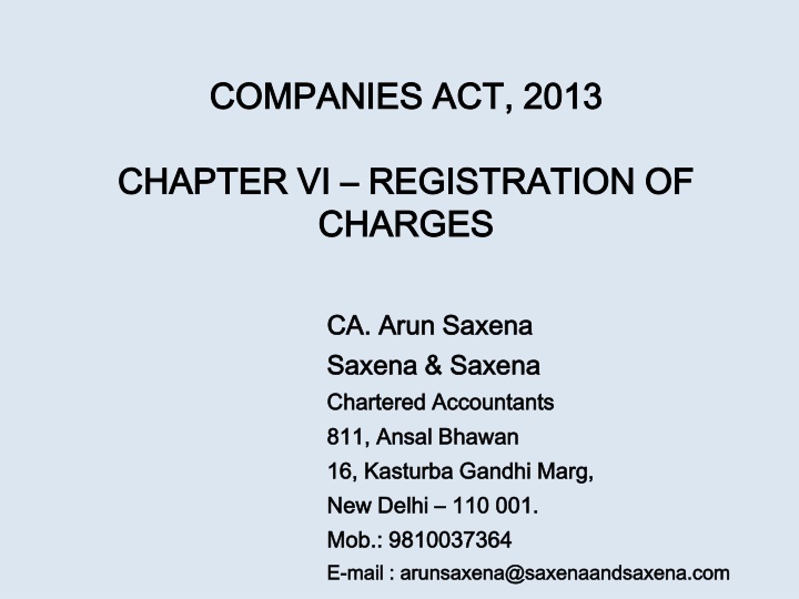 companies act 2013 companies act 2013