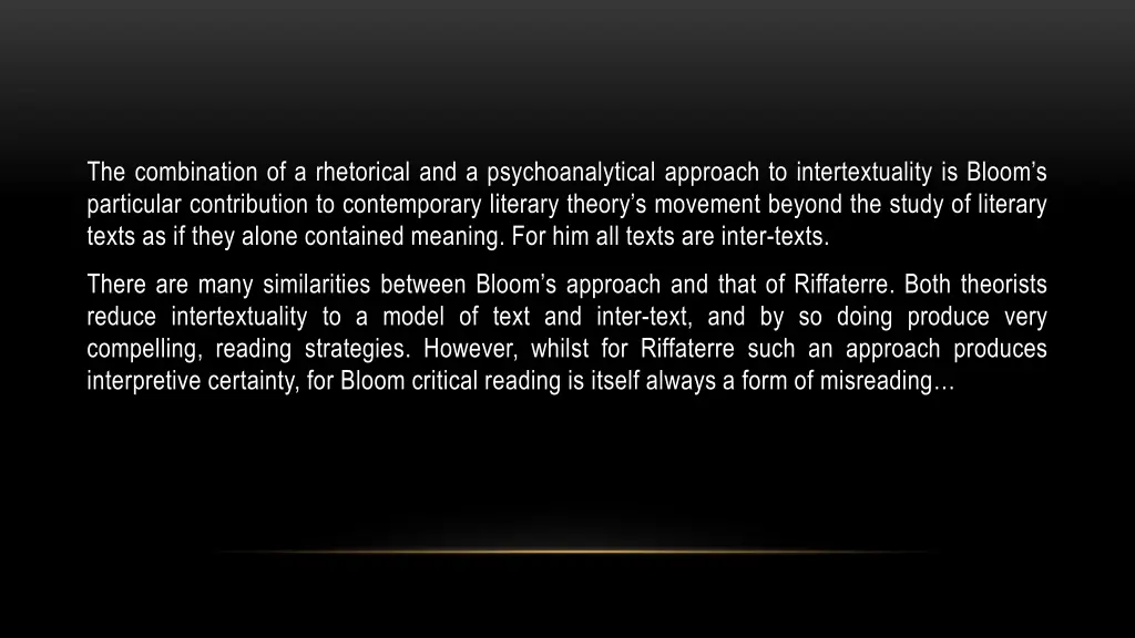 the combination of a rhetorical