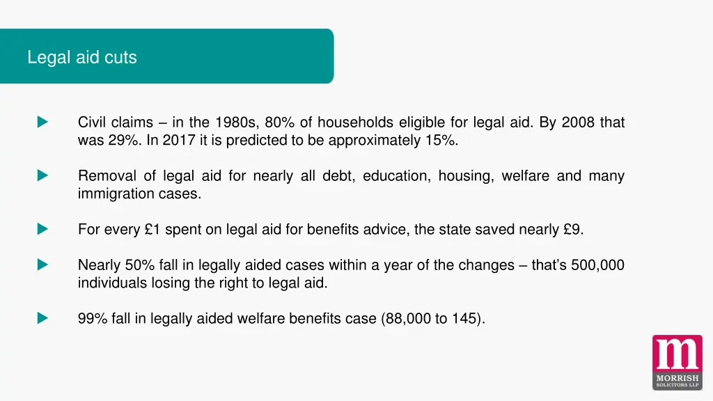 legal aid cuts