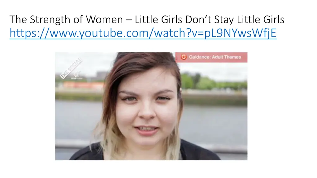 the strength of women little girls don t stay