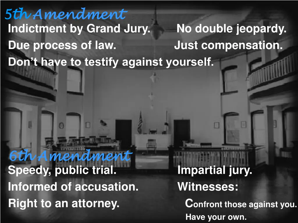 5th 5th amendment amendment indictment by grand