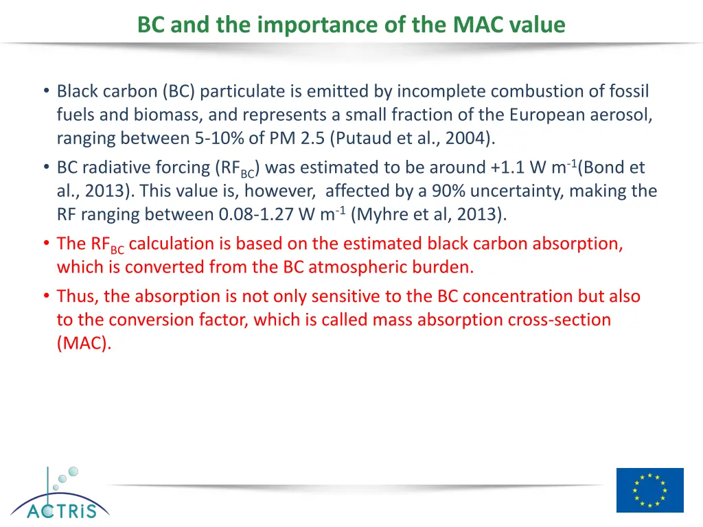 bc and the importance of the mac value