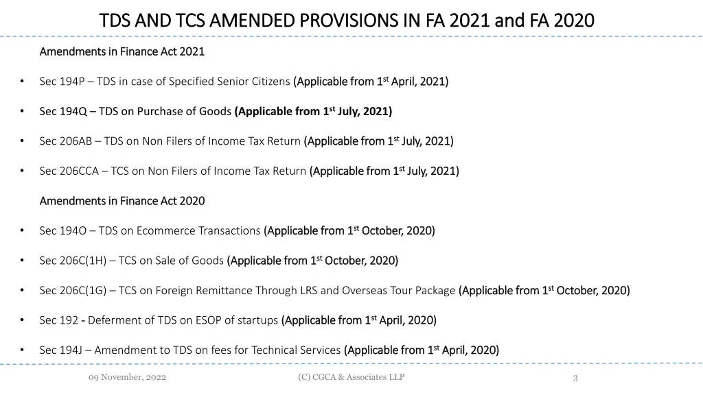 tds and tcs amended provisions in fa 2021