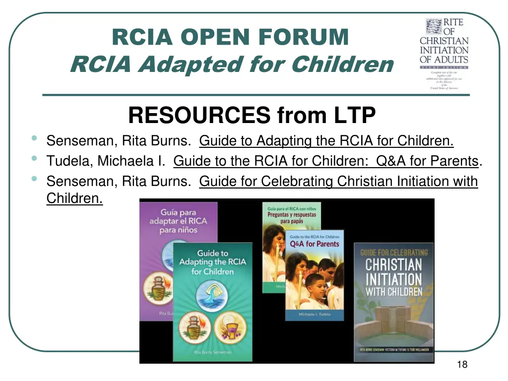 rcia open forum rcia adapted for children 16
