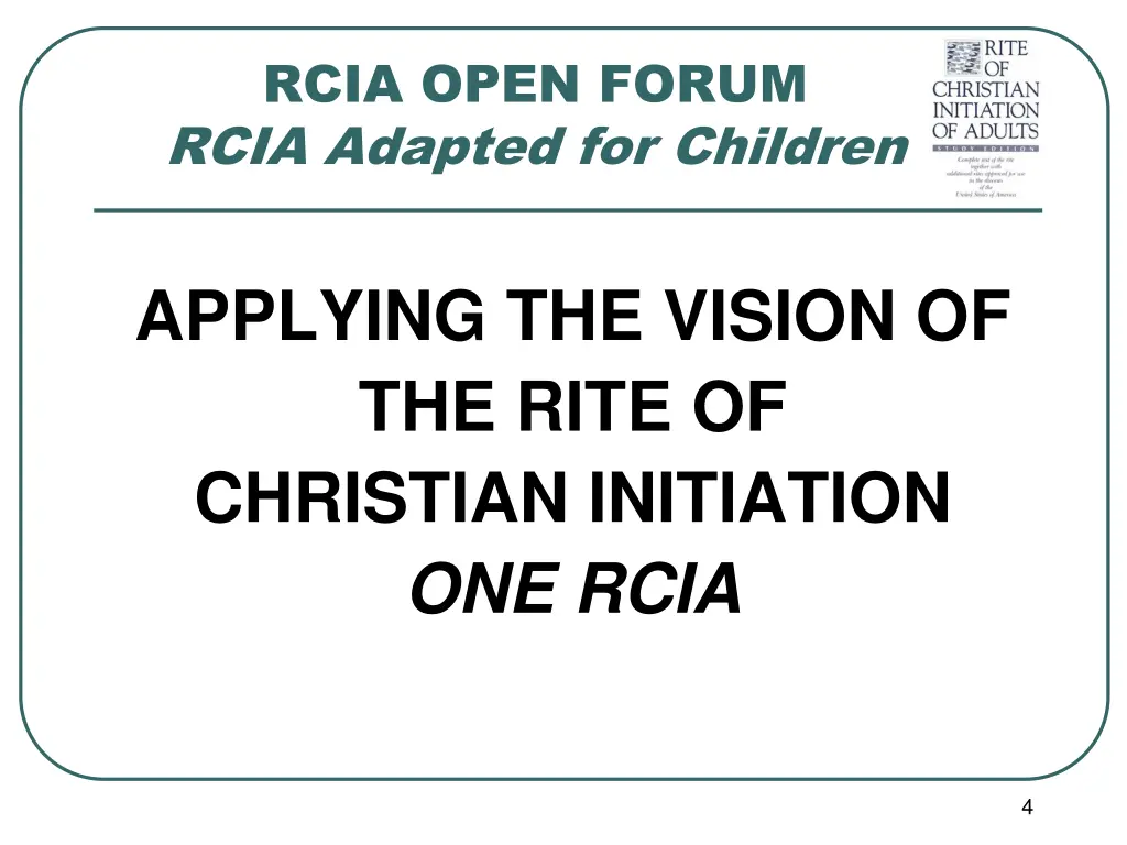 rcia open forum rcia adapted for children 2