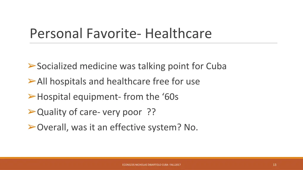 personal favorite healthcare