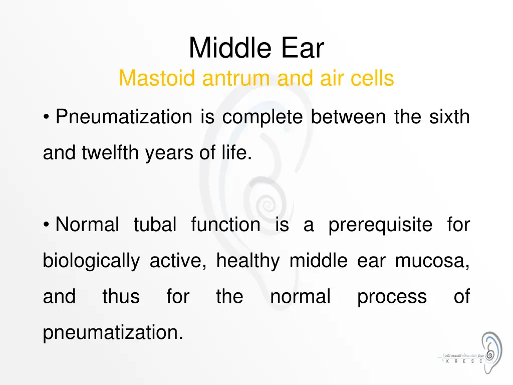 middle ear mastoid antrum and air cells 1