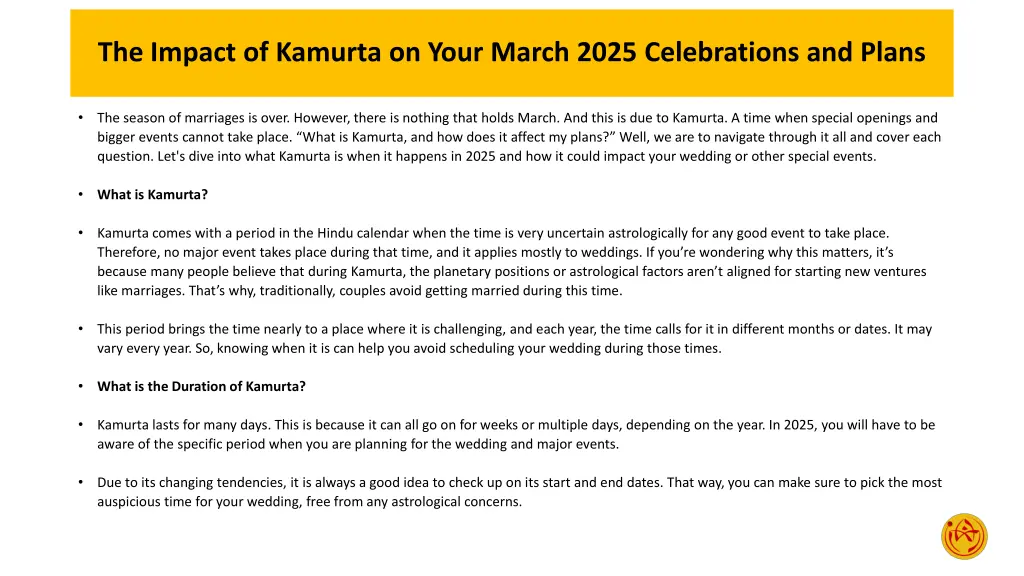 the impact of kamurta on your march 2025 1