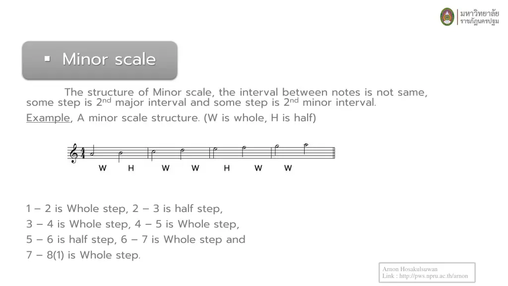 minor scale