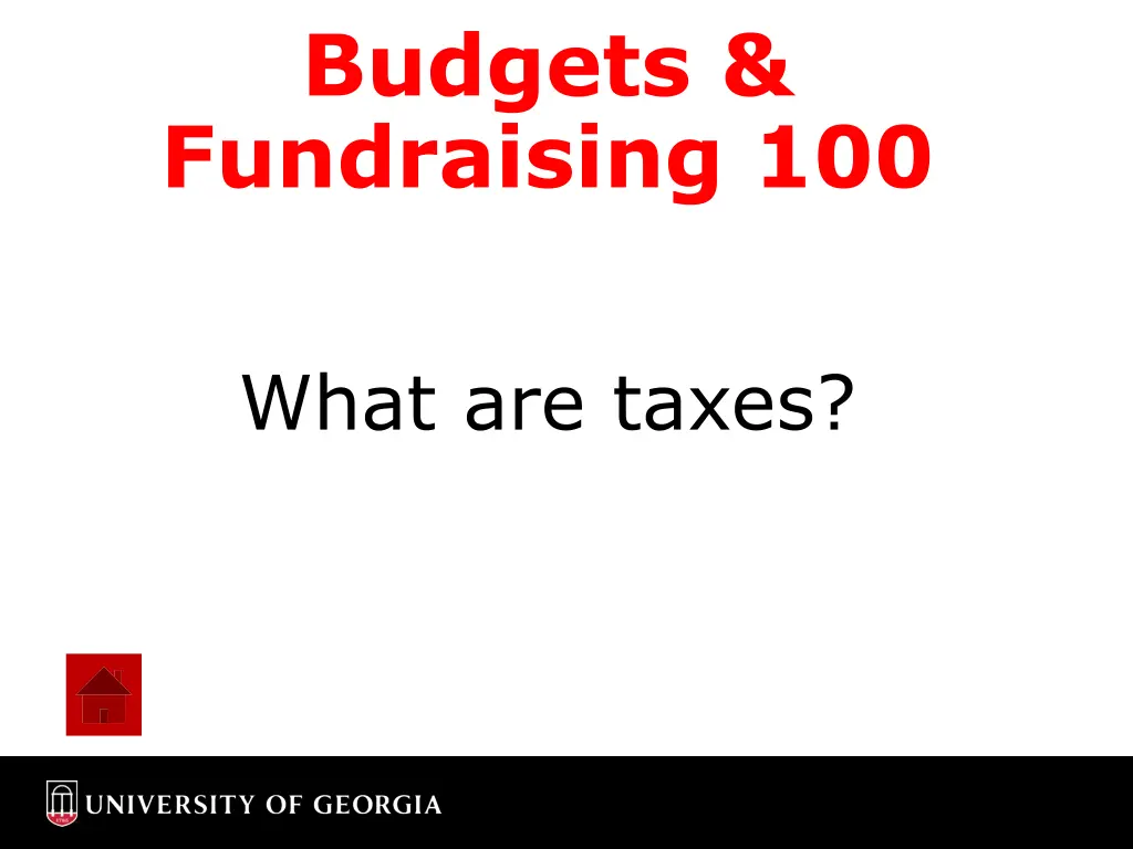 budgets fundraising 100 1