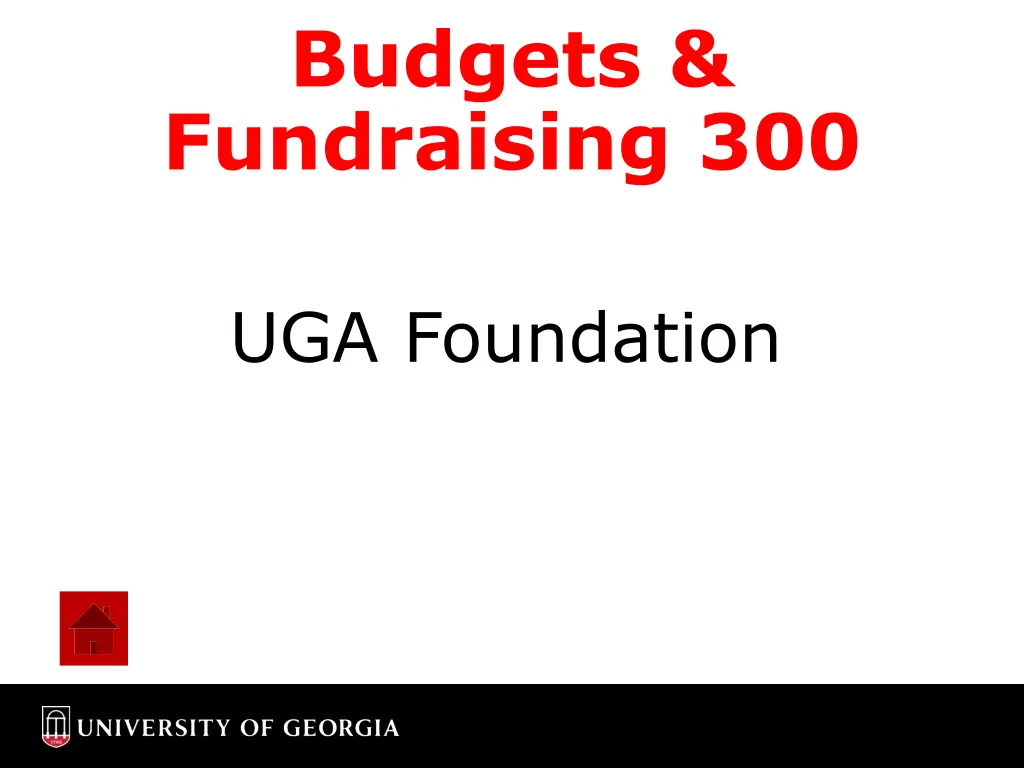 budgets fundraising 300 1