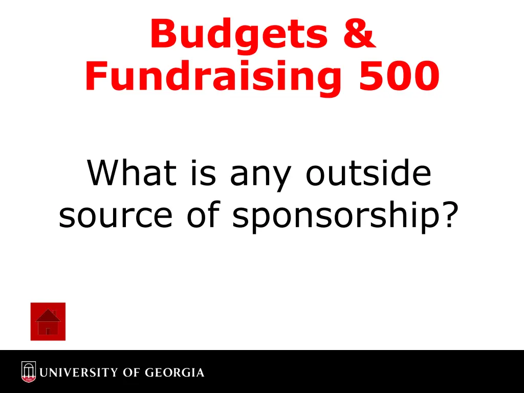 budgets fundraising 500 1
