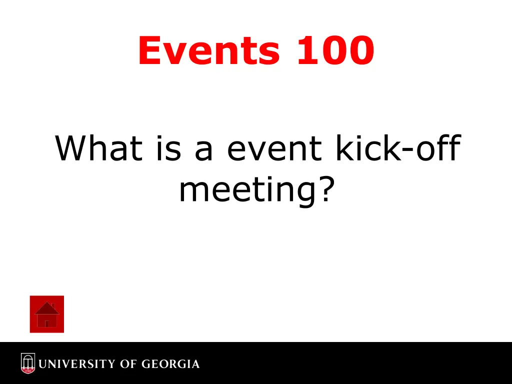 events 100 1
