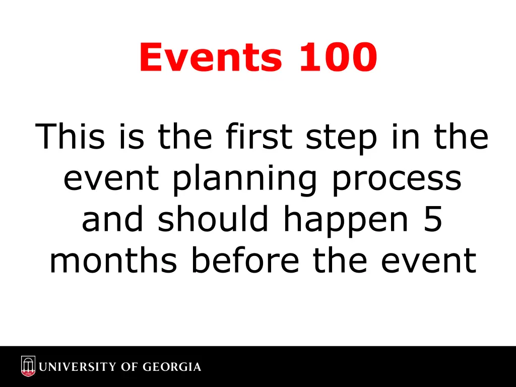 events 100