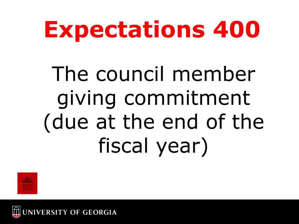 expectations 400 1
