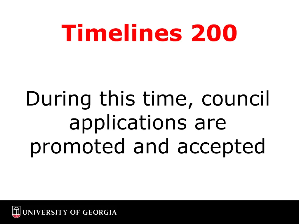 timelines 200