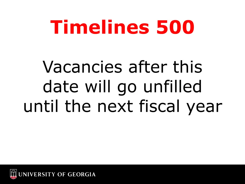 timelines 500
