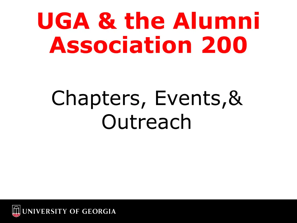 uga the alumni association 200
