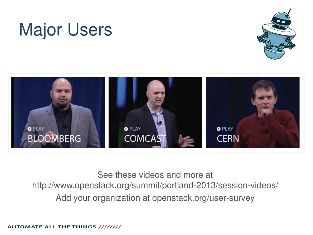 major users