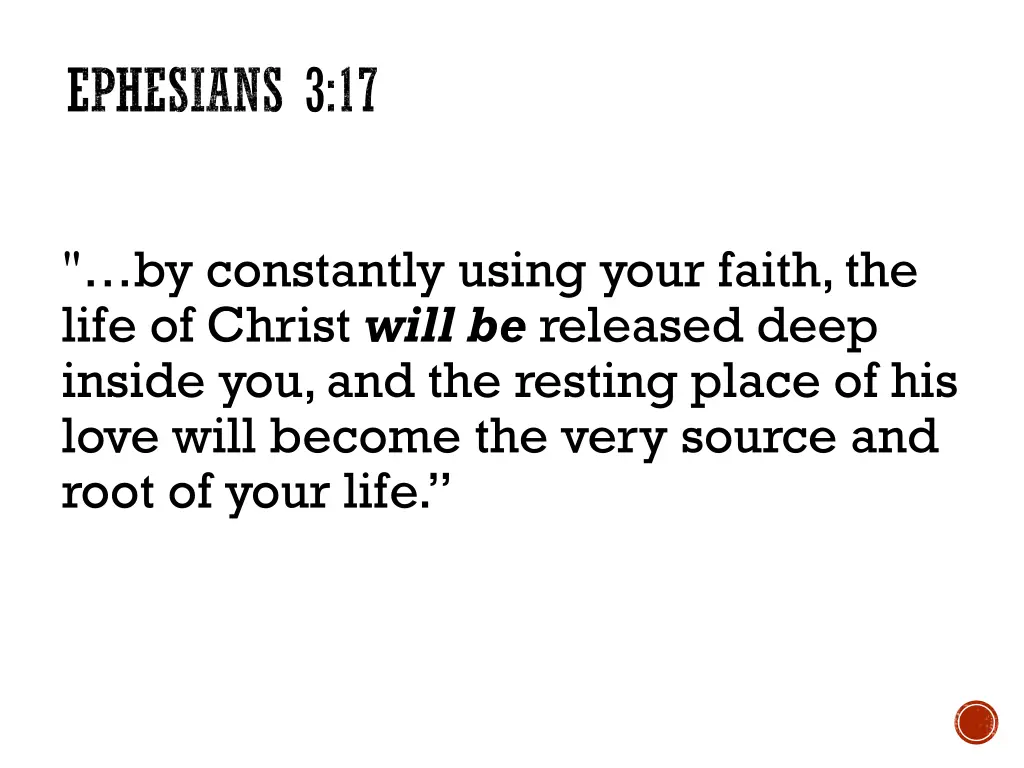ephesians 3 17
