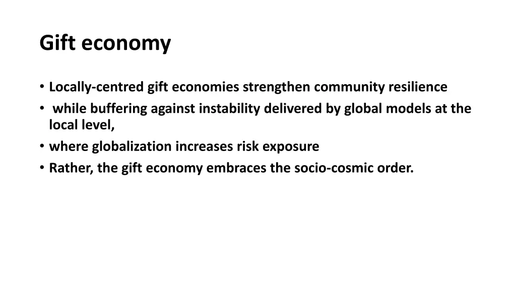 gift economy