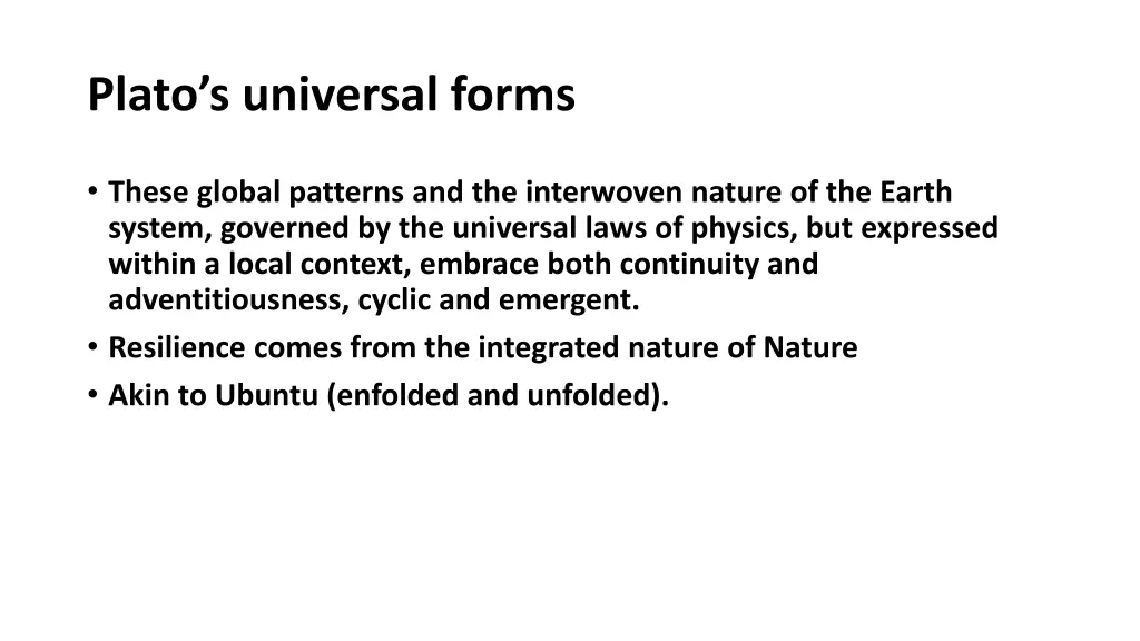 plato s universal forms