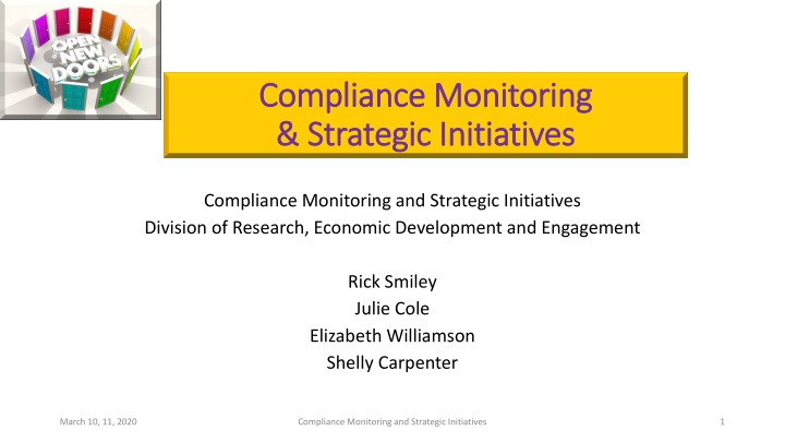 compliance monitoring compliance monitoring