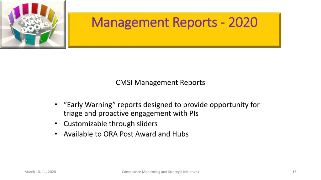 management reports management reports 2020 1