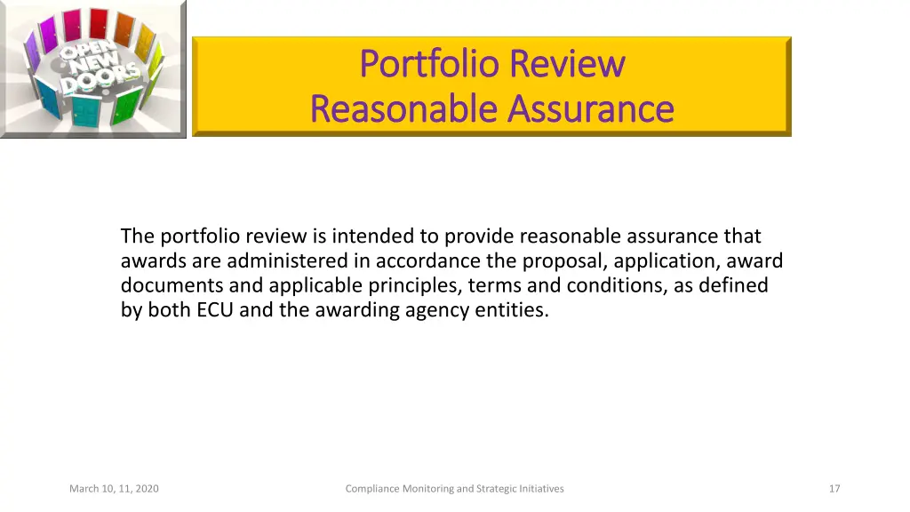 portfolio review portfolio review reasonable