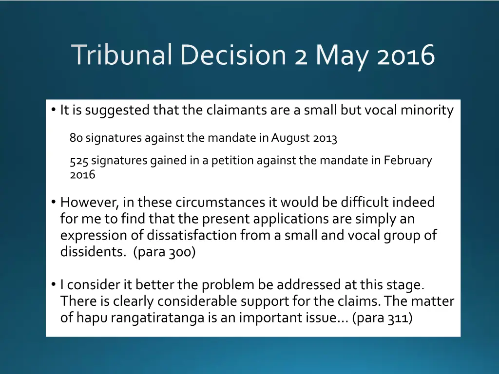 tribunal decision 2 may 2016 2