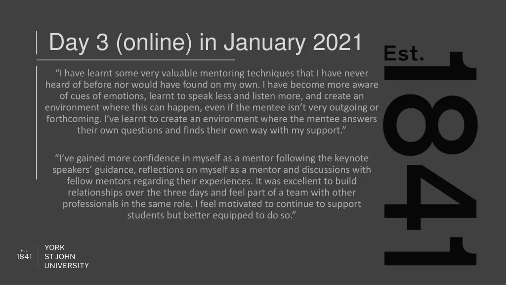 day 3 online in january 2021
