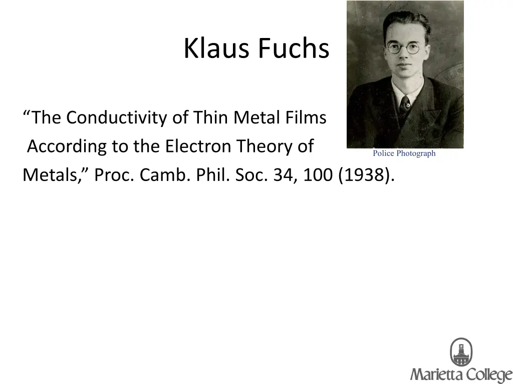 klaus fuchs